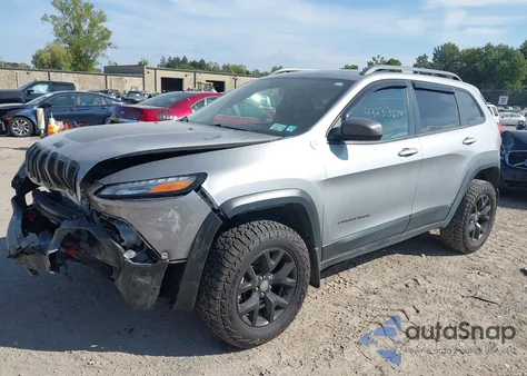 2014 Jeep Cherokee Trailhawk from USA, damaged, VIN 1C4PJMBS8EW180737